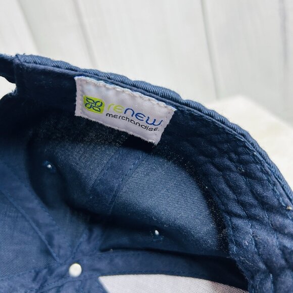 Atlanta Braves Renew Merchandise MLB Adjustable Hat Cap Adult One-Size Navy - Picture 8 of 8